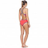W TEAM STRIPE SUPER FLY BACK ONE PIECE