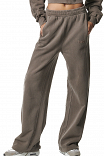 WOMEN'S FADED-EFFECT HIGH WAIST JAZZ PANTS