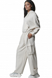 WOMEN'S MODAL CARGO TROUSERS