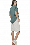 WOMEN'S WIDE-LEG BERMUDA SHORTS