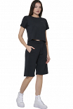 WOMEN'S WIDE-LEG BERMUDA SHORTS