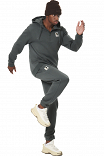MEN'S HALF-ZIP HOODED SWEATSHIRT