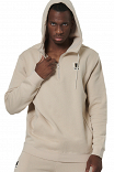 MEN'S HALF-ZIP HOODED SWEATSHIRT