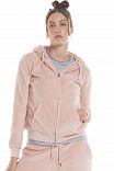VELOUR HOODIE JACKET