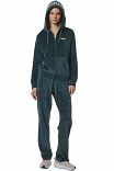 WOMEN'S VELOUR HOODIE JACKET