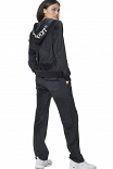 WOMEN'S VELOUR HOODIE JACKET