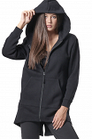 WOMEN'S LONG FISHTAIL HOODED JACKET