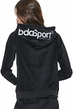 WOMEN'S VELOUR HOODIE JACKET