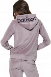 WOMEN'S VELOUR HOODIE JACKET