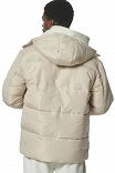 MEN'S PUFFER JACKET WITH DETACHABLE HOOD