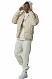 MEN'S PUFFER JACKET WITH DETACHABLE HOOD
