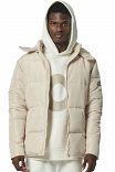 MEN'S PUFFER JACKET WITH DETACHABLE HOOD