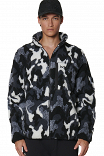 MEN'S PRINTED SHERPA-FLEECE JACKET