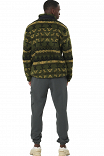 MEN'S PRINTED SHERPA-FLEECE JACKET