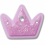 Tiny Purple Glitter Crown