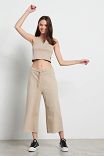 BDTKW HIGHWAIST WIDE LEG PANTS 7/8-MEDIUM CROTCH
