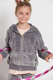 LUXG ZIP HOODED SWEATER ASYMMETRICAL