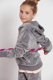 LUXG ZIP HOODED SWEATER ASYMMETRICAL