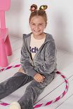 LUXG ZIP HOODED SWEATER ASYMMETRICAL