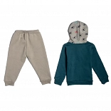 BDTK INF SET ZIP HOODED SWEATER & PANTS