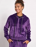 VELOUR FZ HOODIE