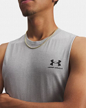 UA LEFT CHEST CUT OFF TANK