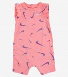 3D SWOOSH ROMPER