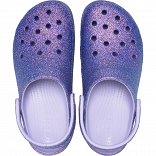 Platform Irid Glitter Clog