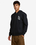 BENJ TIGER EYES ZIP HOODIE