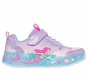 Lighted Mermaid Wrap Sneaker W/ Bungee & Strap