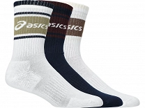 3 PACK ASICS LOGO CREW SOCK