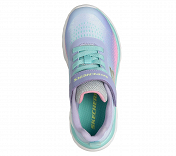 Gore and Strap Sublimated Ombre Sparkle Mesh Sneaker