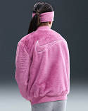 NIKE FAUX FUR BOMBER