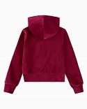 CNVG RIBBED VELOUR FULL ZIP