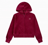 CNVG RIBBED VELOUR FULL ZIP