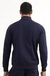 MEN'S ZIPPER MOCK NECK BASIC