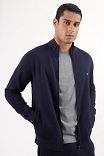 MEN'S ZIPPER MOCK NECK BASIC