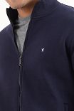 MEN'S ZIPPER MOCK NECK BASIC