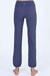 WO'S RUBBER CUFFED YOGA PANTS