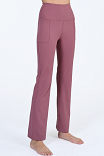 WO'S HIGH WAISTED POCKET FLARED PANTS