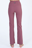 WO'S HIGH WAISTED POCKET FLARED PANTS