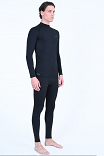 MEN'S HEAT COMPRESSION MOCK TEE L/S