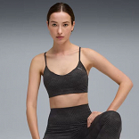 CLOUDSPUN BRA AOP - LOW