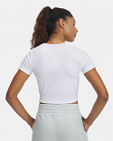 UA Rival Rib Baby Tee