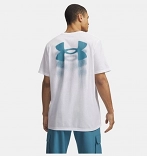 UA M BLUR LOGO SS