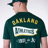 MLB PENNANT GRPHC TEE OAKATH