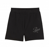ESS SCRIPT High-Waist Shorts 5"