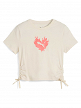 FLAMING LOVE Knotted Tee G