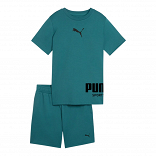 PUMA SPORT Tee and Shorts Set B