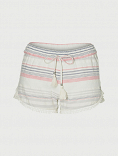 LW JACQUARD LACE DETAIL SHORTS